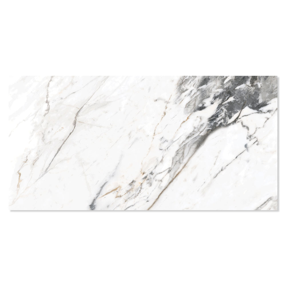 Marmor Klinker Arabescato Vit Polerad 30x60 cm